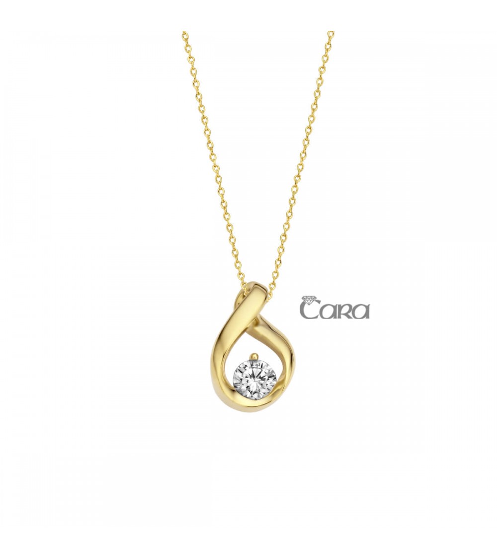 Pendentif or jaune - 18 carats - CARA