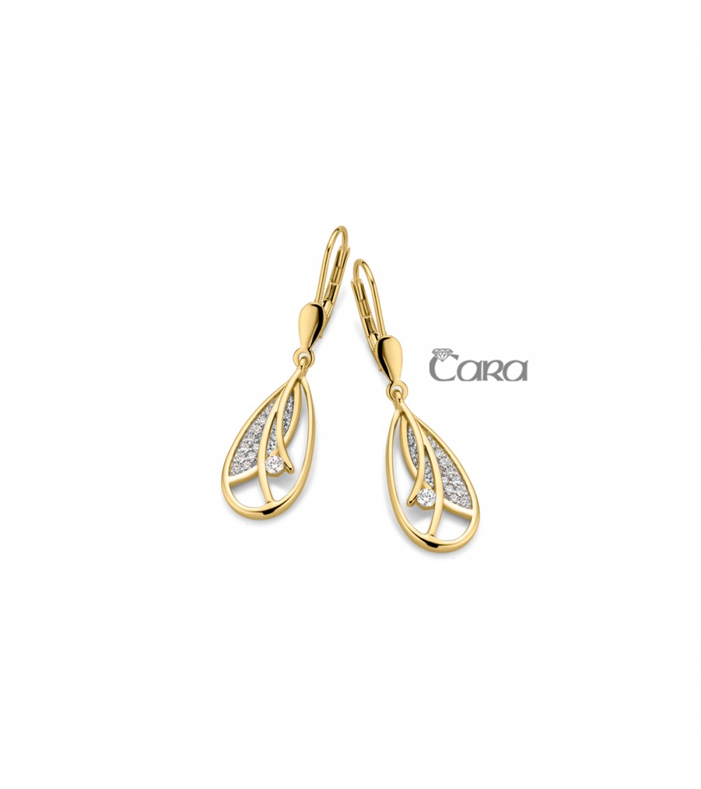 Boucles d'oreilles or 18 carats - CARA