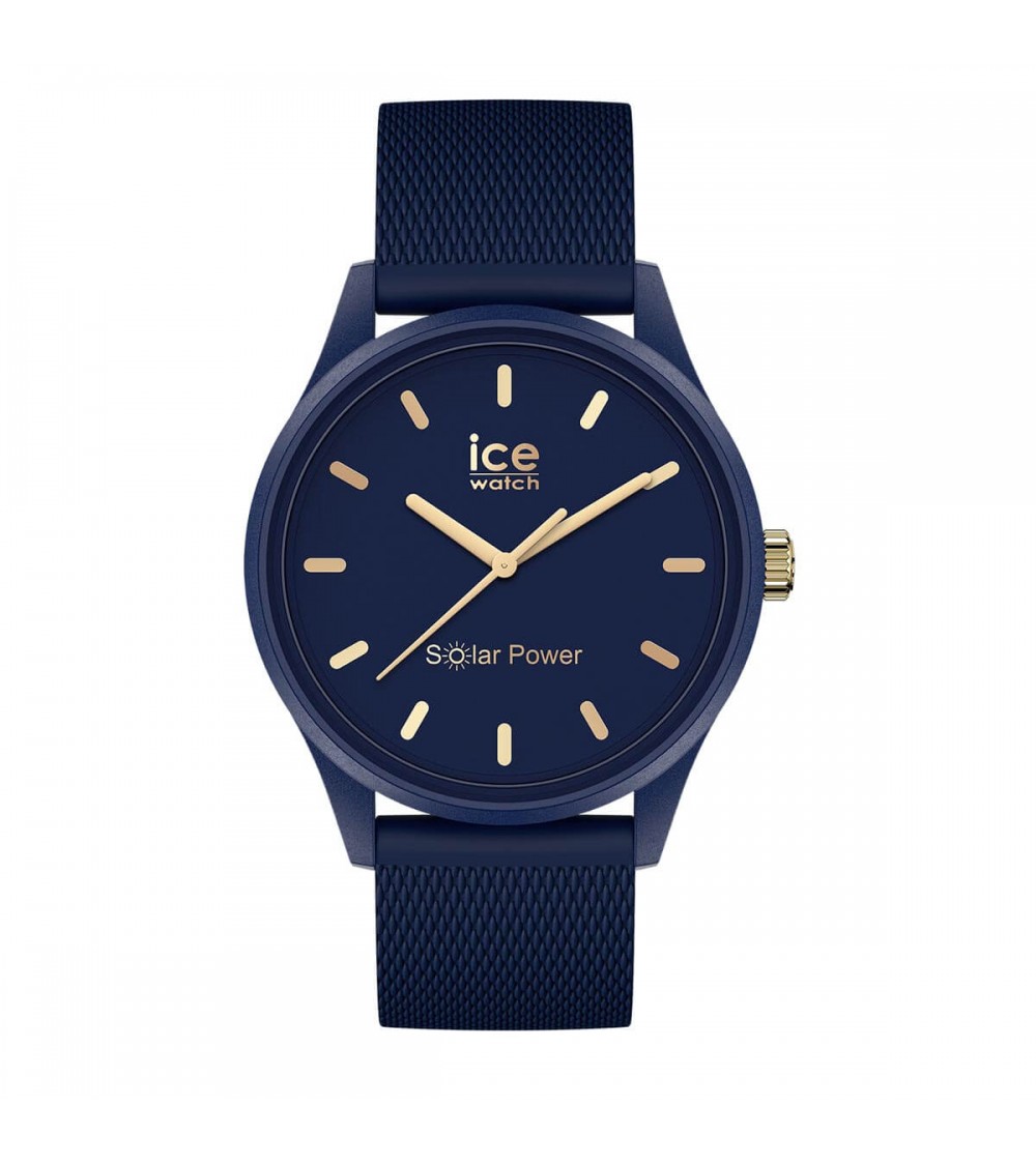 Montre ICE solar power - Ice Watch - Navy Gold M