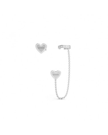 Boucles d'oreilles Guess - Collection Acier - Finition argentée