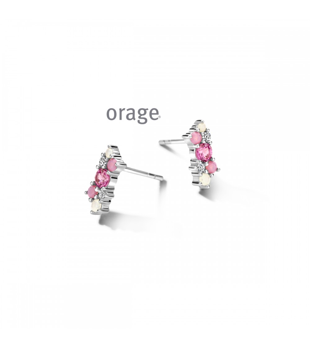 Boucles d'oreilles Orage - Collection argent - Bijouterie Cécile