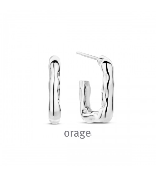 Boucles Orage argent pour femmes - Bijouterie Cécile