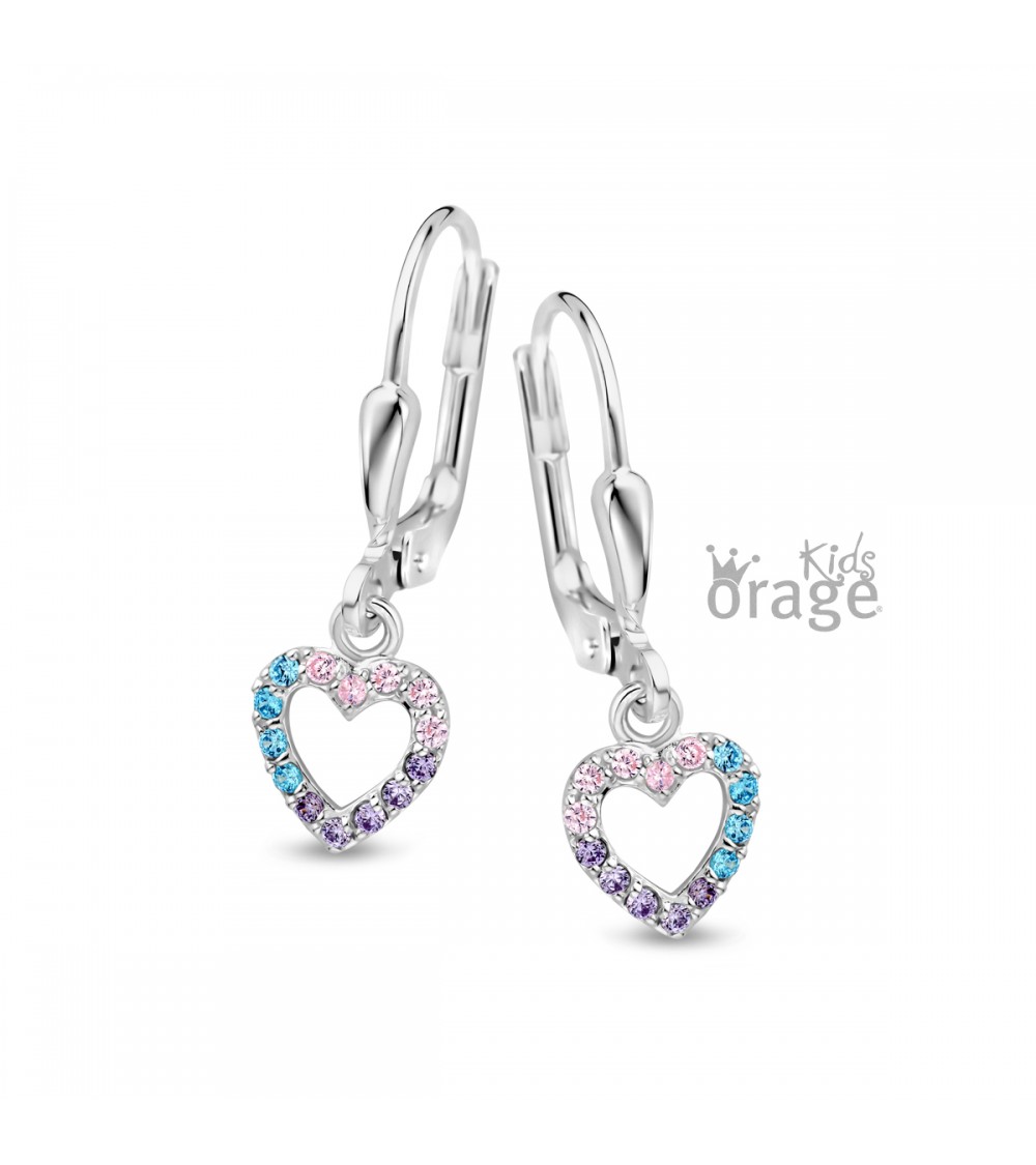 Boucles d'oreilles Bicolore - Orage - Collection Kids