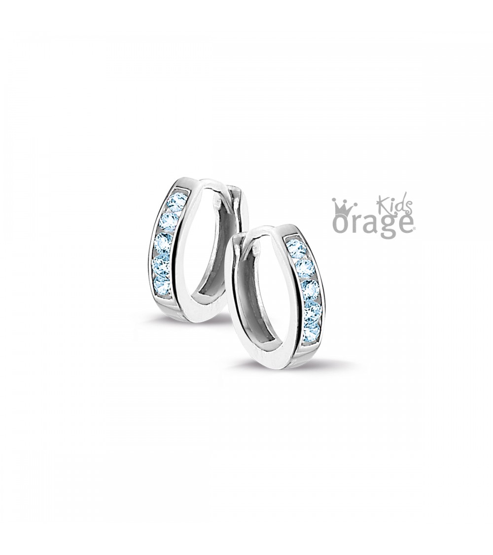 Boucles d'oreilles Argent - Orage - Collection Kids