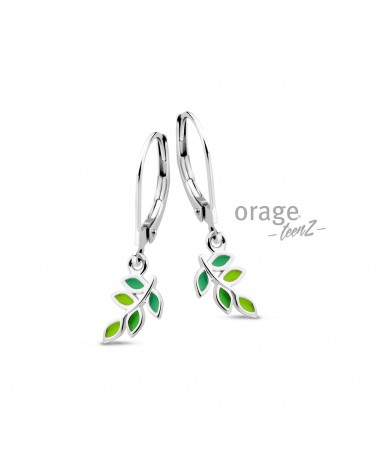 Boucles d'oreilles Argent - Orage - Collection TeenZ