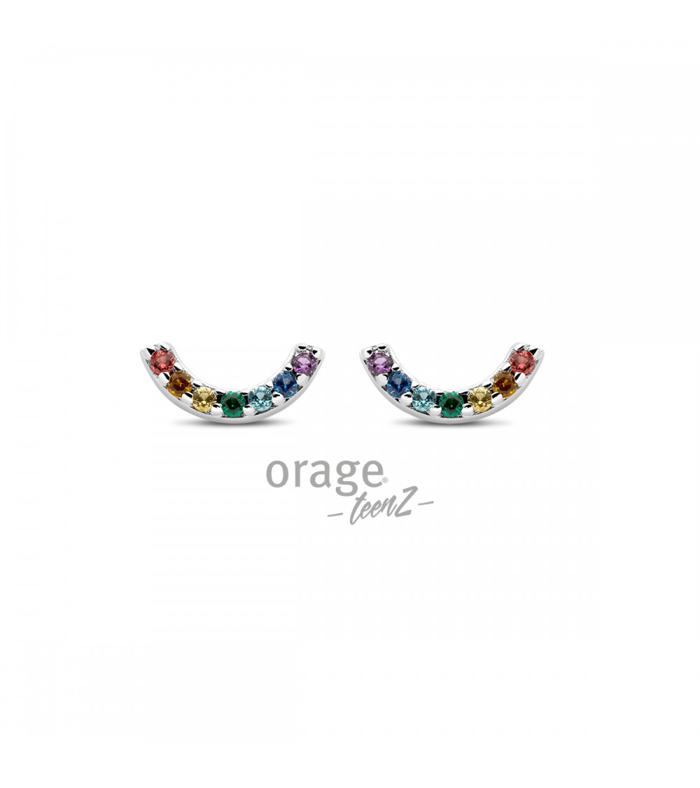 Boucles d'oreilles Argent - Orage - Collection TeenZ