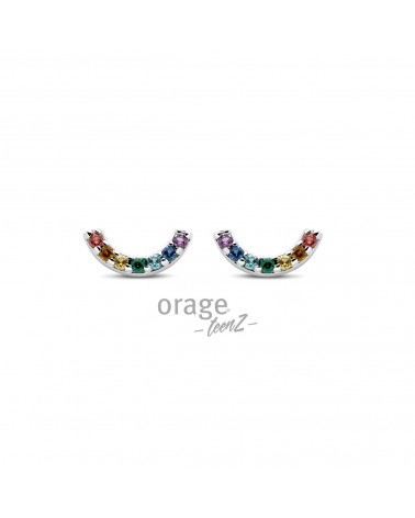 Boucles d'oreilles Argent - Orage - Collection TeenZ